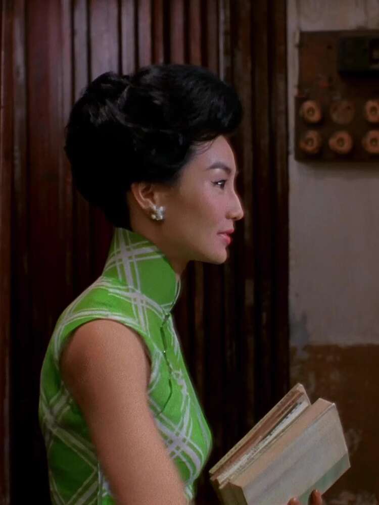 Women'S Green Formal Wear - 사랑에 대한 분위기 Maggie Cheung 럭셔리