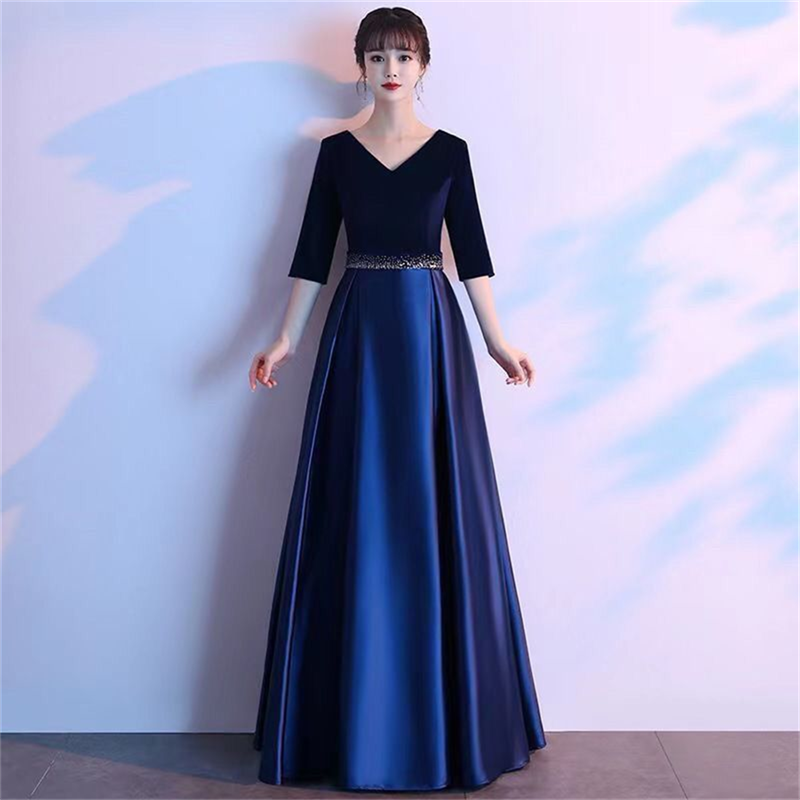 코스튬 대학 스타일 솔로 공연 졸업 합창 코스튬 롱 원 - Woman Formal Wear 리뷰 및 가격