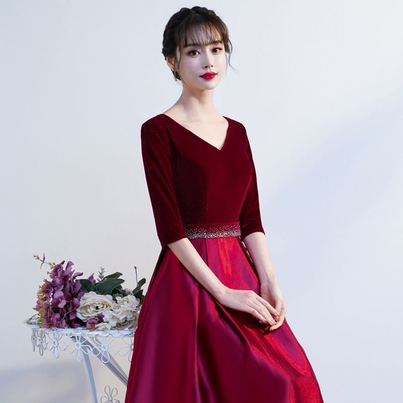 코스튬 대학 스타일 솔로 공연 졸업 합창 코스튬 롱 원 - Woman Formal Wear 리뷰 및 가격