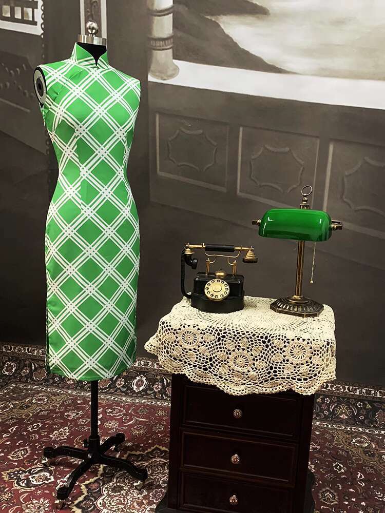 사랑에 대한 분위기 Maggie Cheung 럭셔리 그 - Women'S Green Formal Wear 리뷰 및 가격