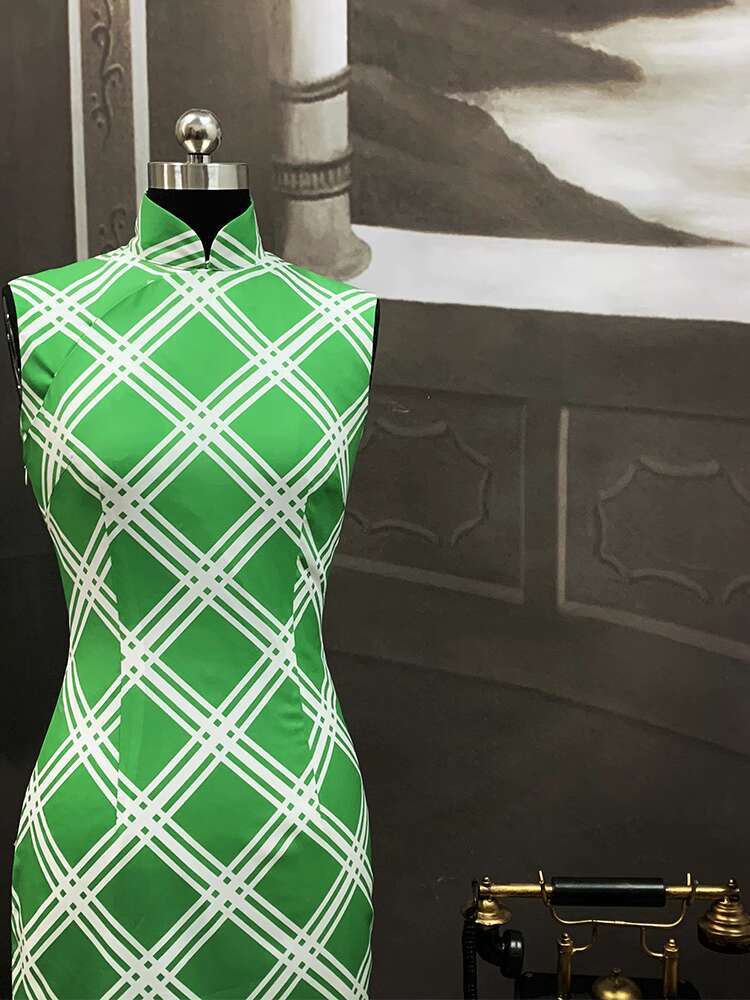 사랑에 대한 분위기 Maggie Cheung 럭셔리 그 - Women'S Green Formal Wear 리뷰 및 가격