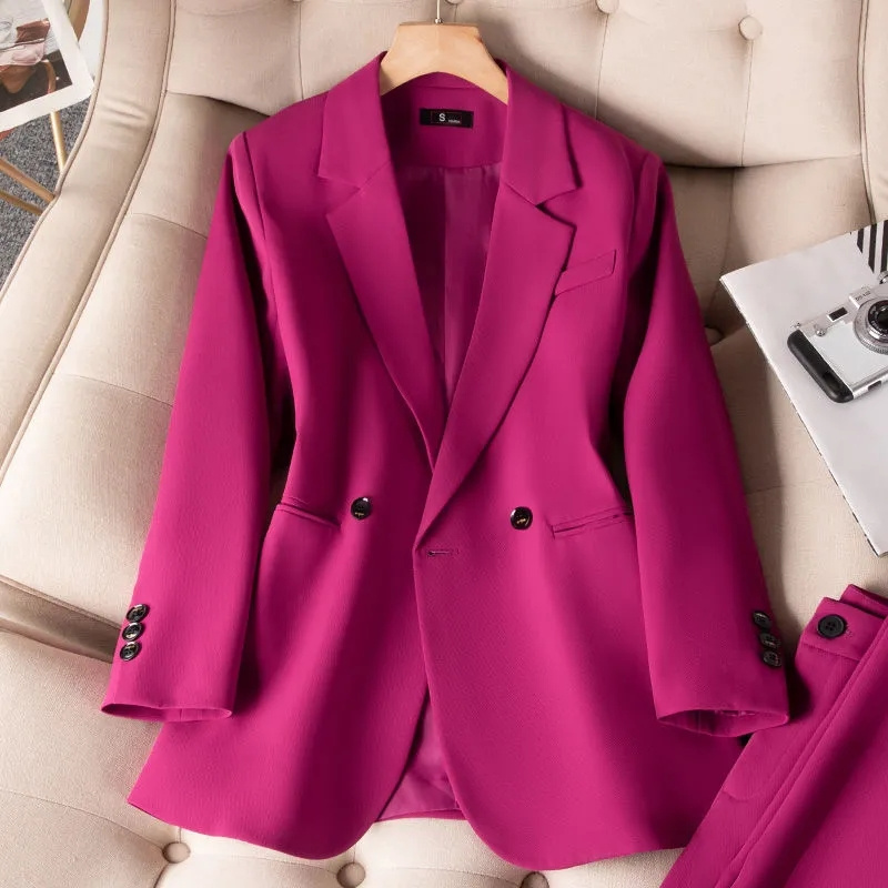 여성용 정장 블레이저 2023, 로즈 블랙, 긴팔, 더 - Women Formal Wear Coat 리뷰 및 가격